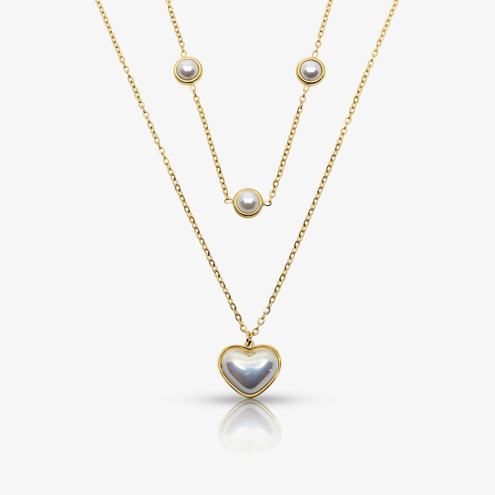 Pearly Love Necklace - EVRYJEWELS
