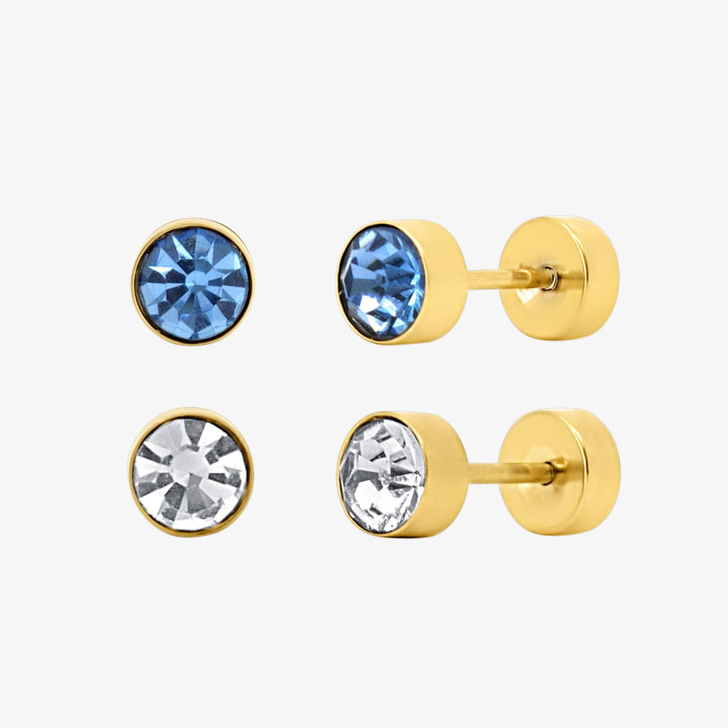 Flat Back Earrings Set Collection - EVRYJEWELS
