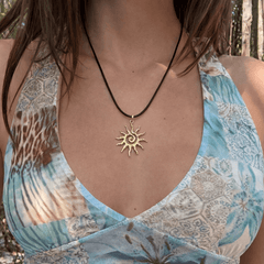 Sun Kissed Cord Necklace - EVRYJEWELS
