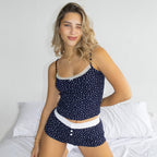 Sweetheart Pajamas - Navy