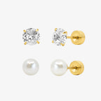 Flat Back Earrings Set Collection - EVRYJEWELS