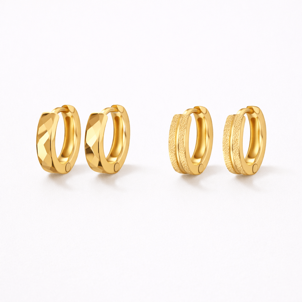 Twice As Nice Hoop Earring Pack - EVRYJEWELS